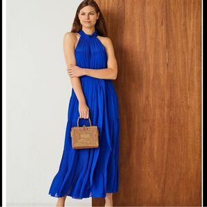 NWT Alex Marie Cobalt Blue Maxi Dress Size 6